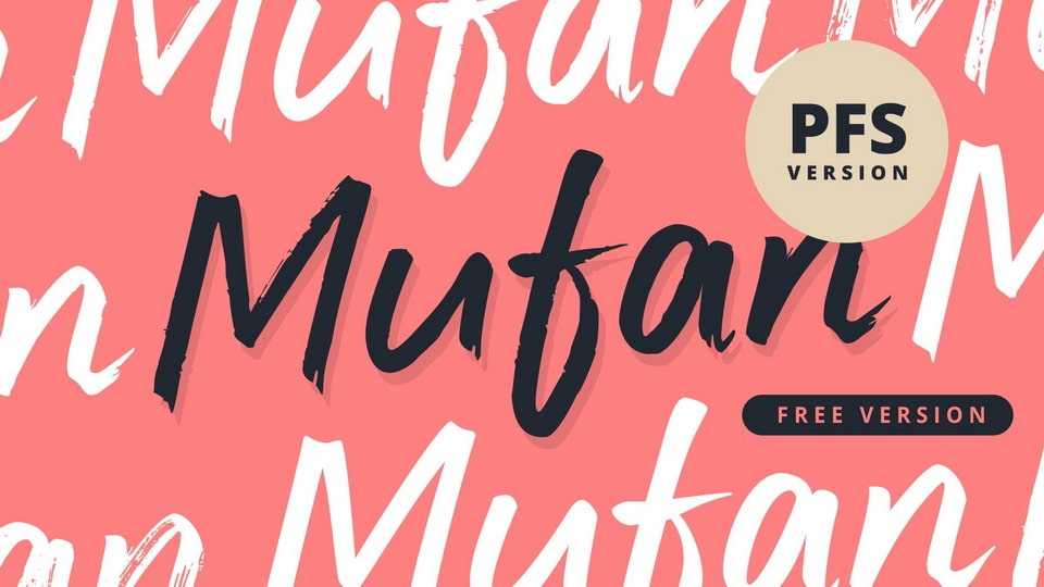 Mufan PFS Font › Fontesk