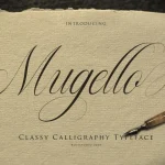 Mugello Classy Calligraphy Font