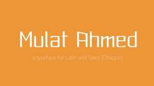 Mulat Ahmed Font › Fontesk