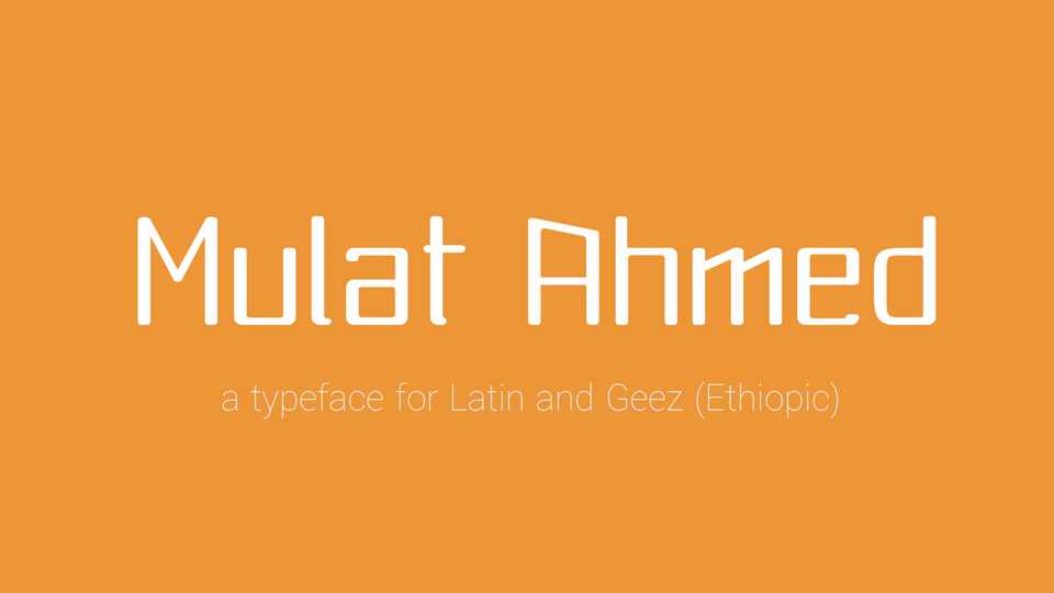 Mulat Ahmed Font › Fontesk