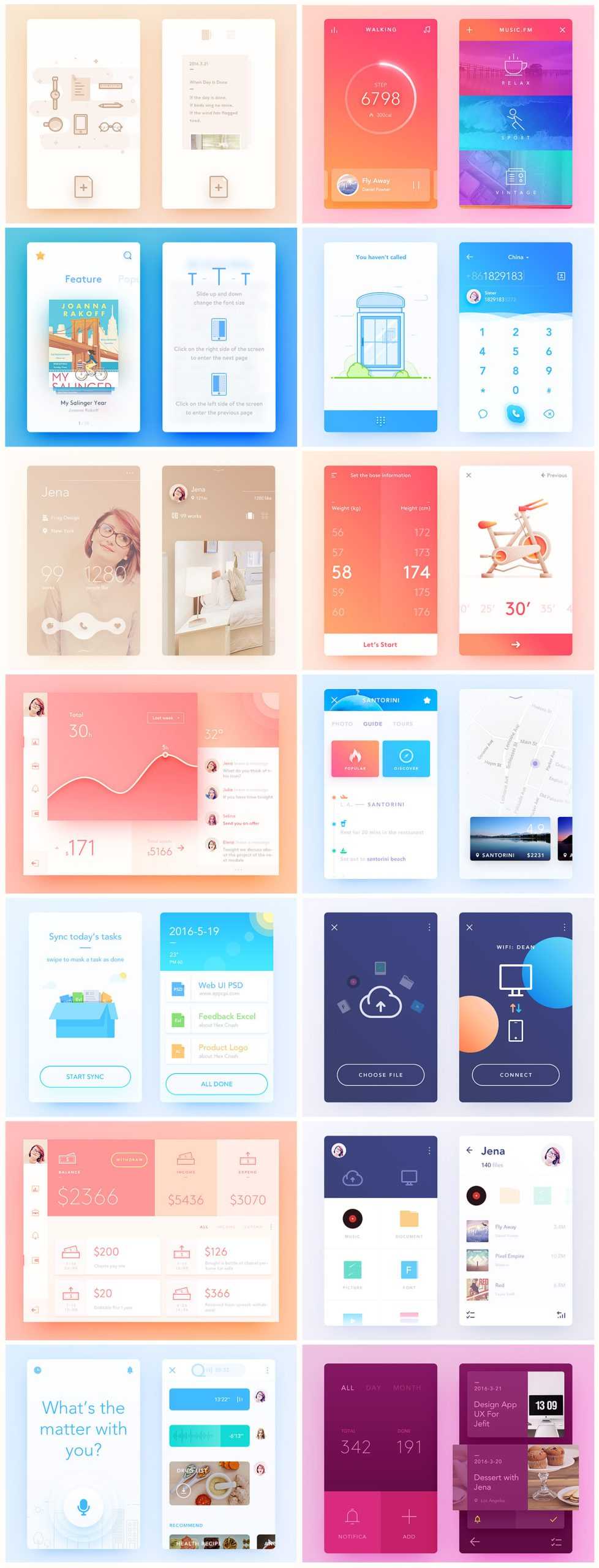 Multi-Purpose Free Inspirational UI Elements