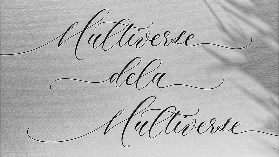 Multiverse Luxurious Script Font › Fontesk