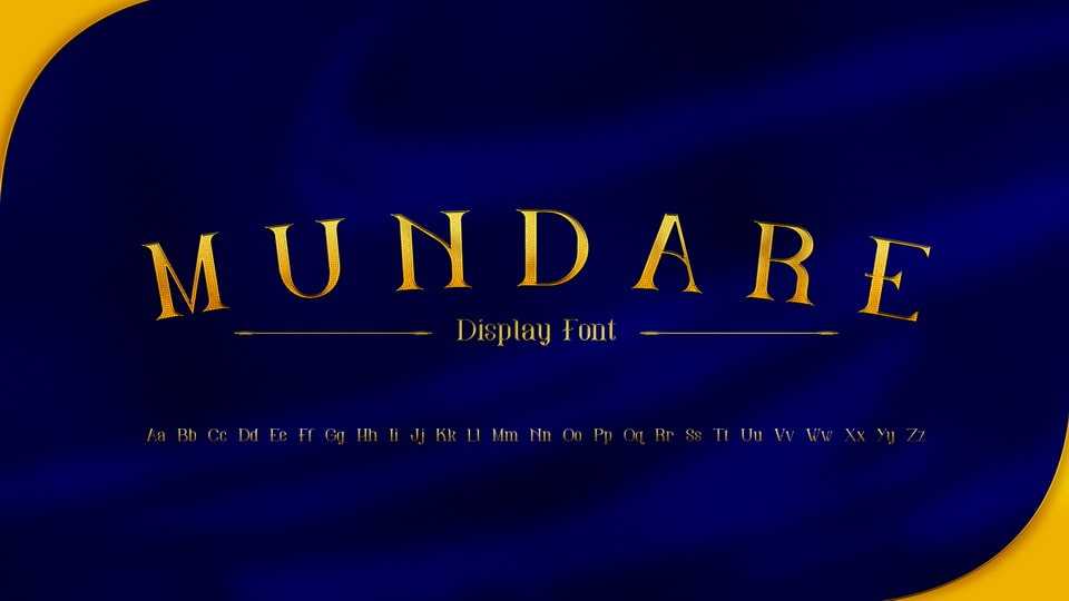 Mundare Font Family › Fontesk
