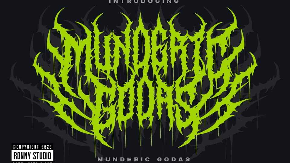 Munderic Godas Font › Fontesk