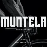 Muntela Display Font