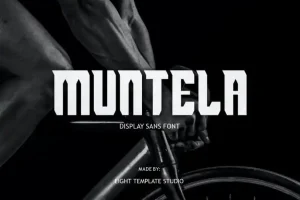 Muntela Display Font