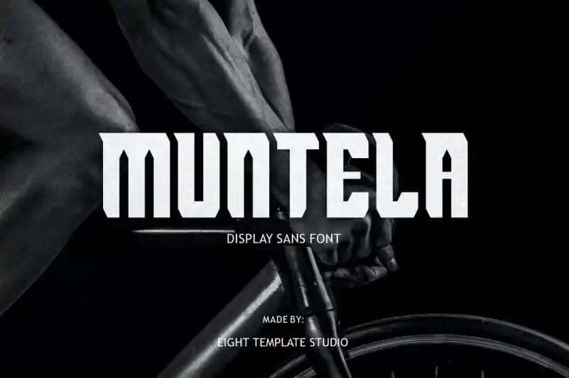Muntela Display Font
