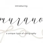 Murano Script Font