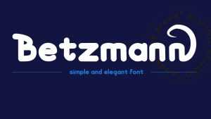 Murisa Betzmann Font › Fontesk