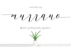 Murrano Script Font