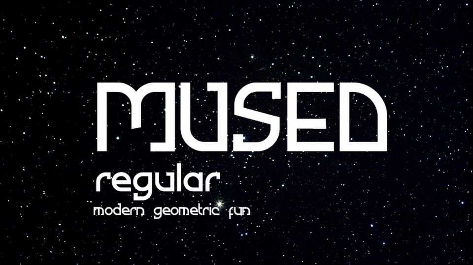 Mused Font › Fontesk