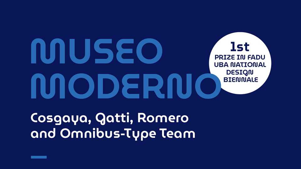 Museo Moderno Font › Fontesk
