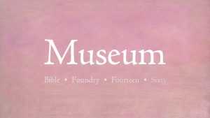 Museum Font Family › Fontesk
