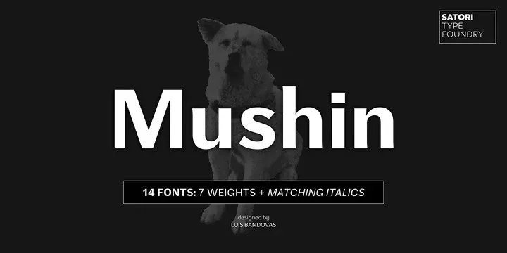 Mushin Sans Serif Font