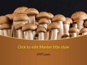 Mushroom PowerPoint Template