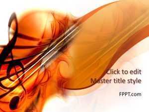 Music Theme PowerPoint Template