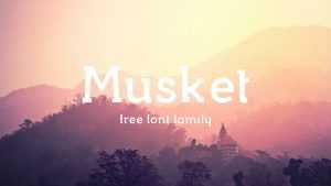 Musket Font Family › Fontesk