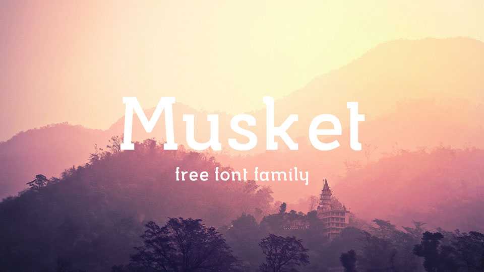 Musket Font Family › Fontesk