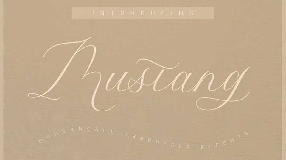 Mustang Script Font › Fontesk