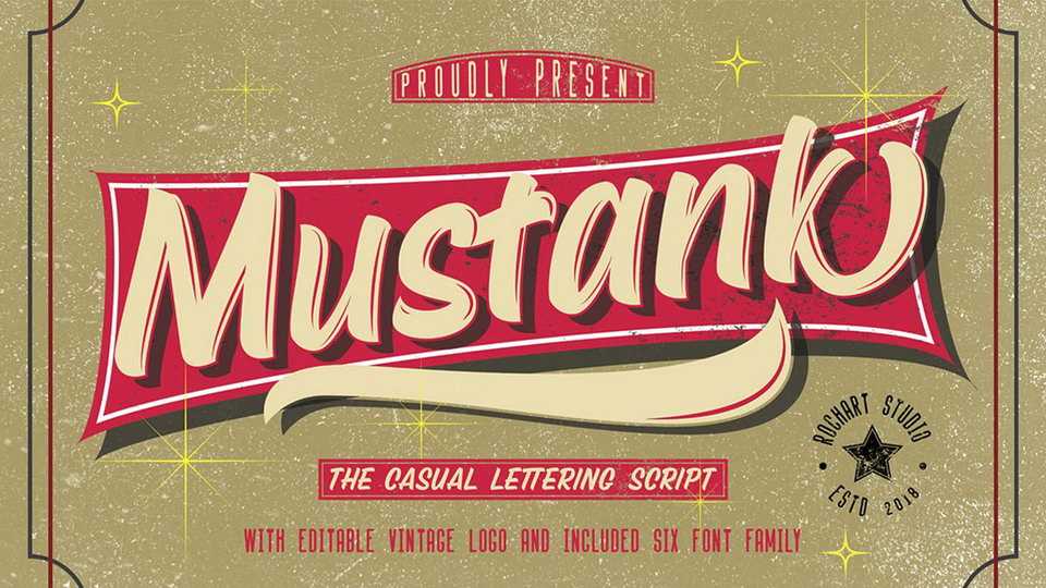 Mustank Script Font › Fontesk