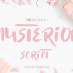 Musterion Brush Font