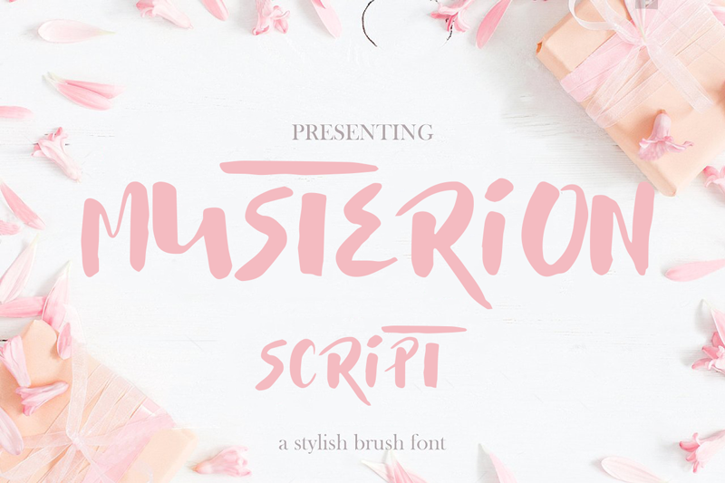 Musterion Brush Font