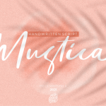 Mustica Handwritten Script Font