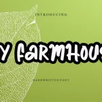 My Farmhouse Font