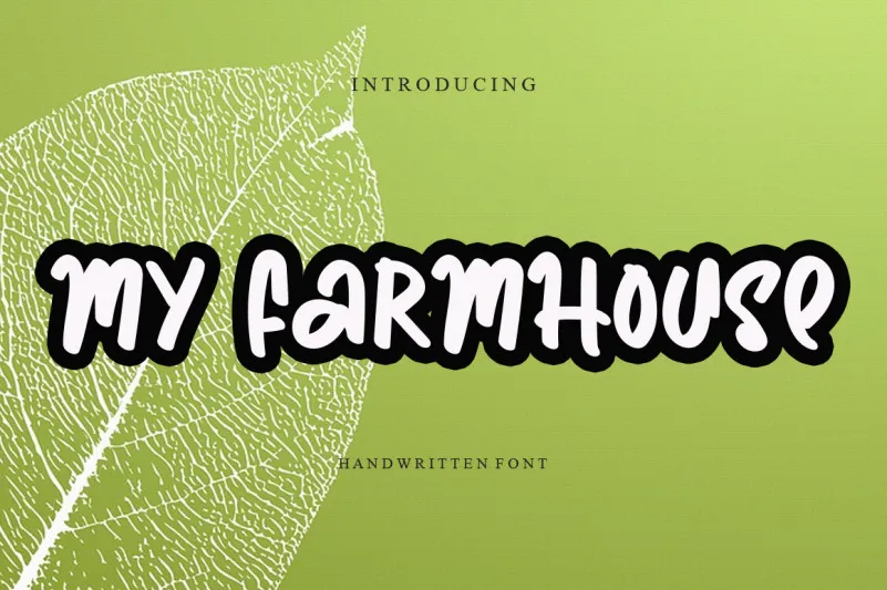 My Farmhouse Font