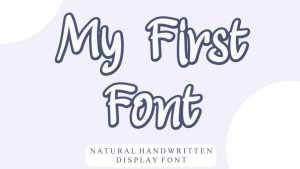 My First Font › Fontesk