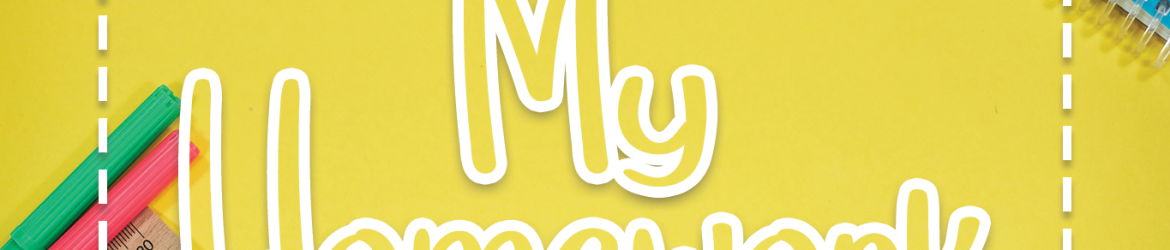 My Homework Font