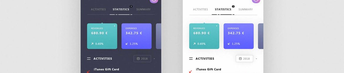 My Wallet App Template (PSD)