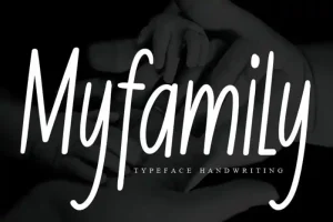 Myfamily Handwritten Font