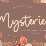 Mysteries Monoline Font