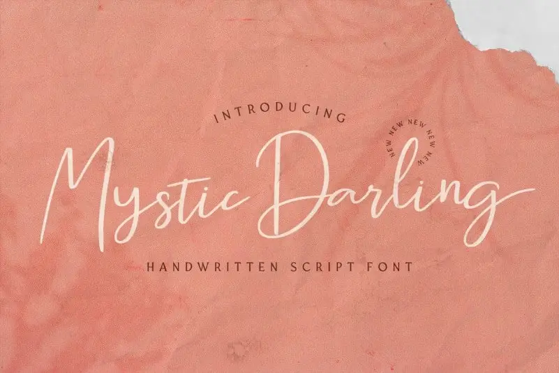 Mystic Darling Handwritten Font