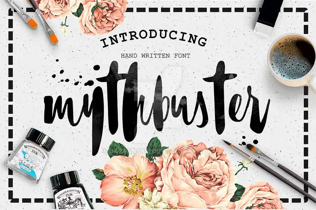Mythbuster Script Font