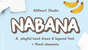 Nabana Hand Drawn Font › Fontesk