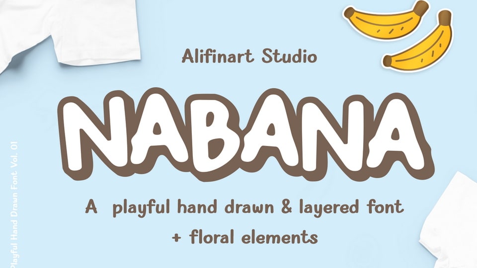 Nabana Hand Drawn Font › Fontesk