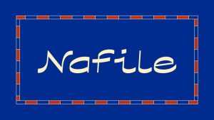 Nafile Font Family › Fontesk