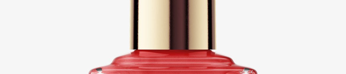 Nail polish bottle mockup