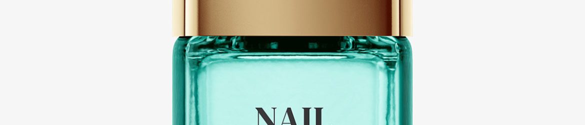 Nail polish bottle mockup