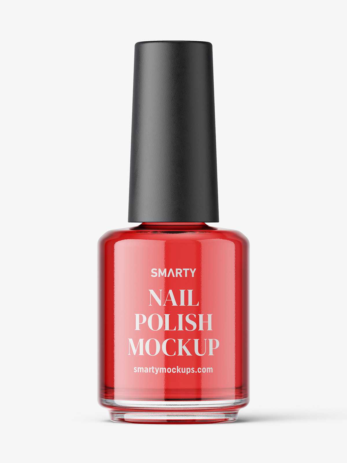 Nail polish bottle mockup / liquid