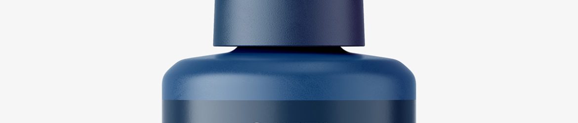 Nail polish bottle mockup / matt