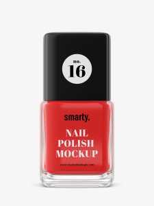 Nail polish mockup