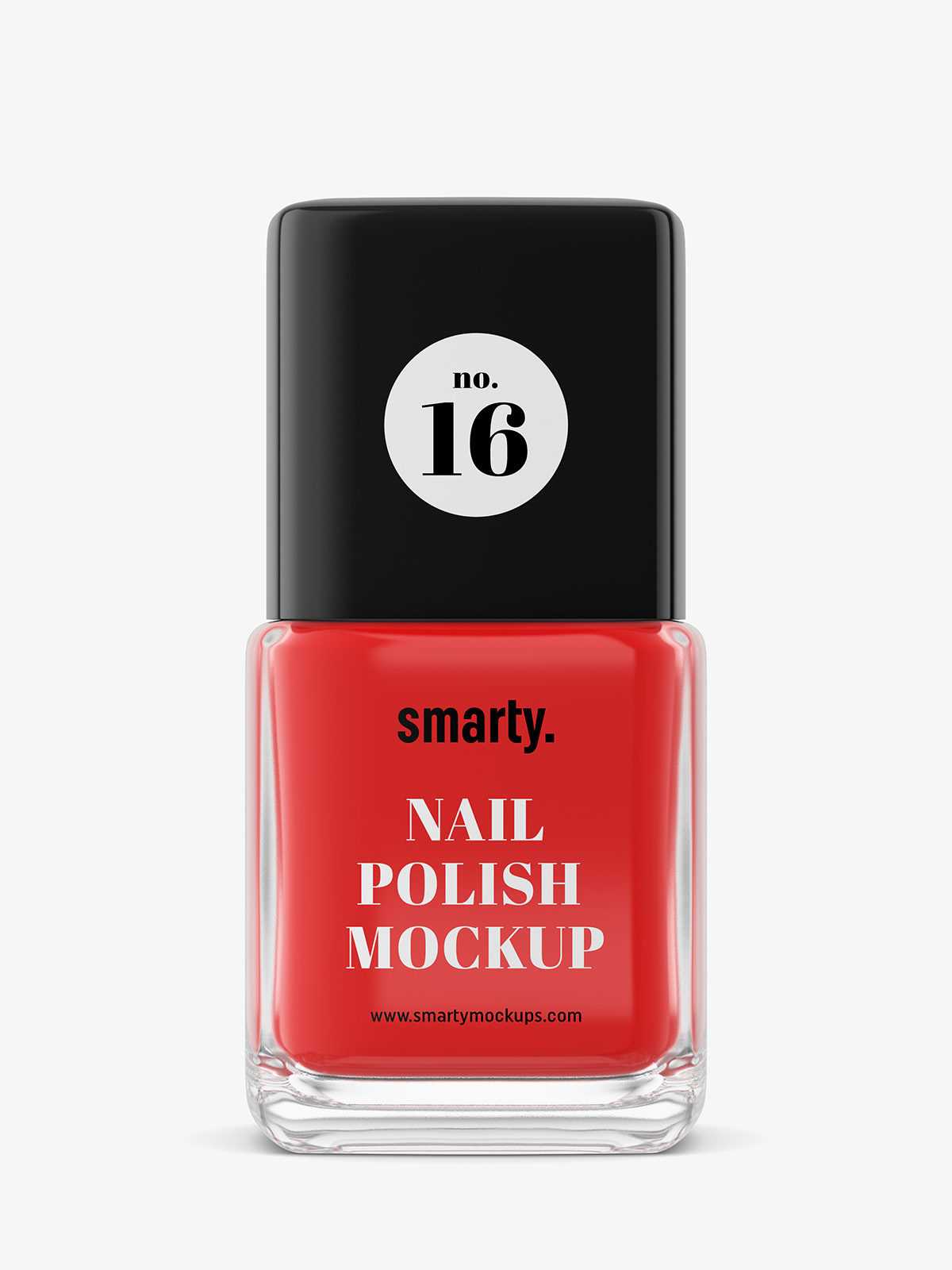 Nail polish mockup