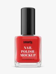 Nail polish mockup