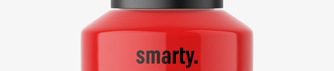 Nail polish with matt cap mockup