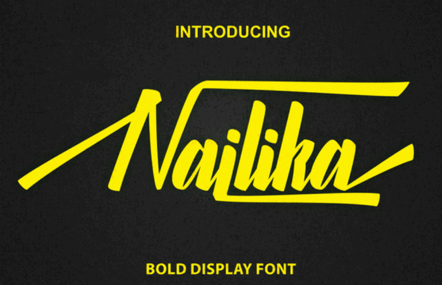 Nailika Script Font