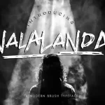 Nalalanda Brush Font