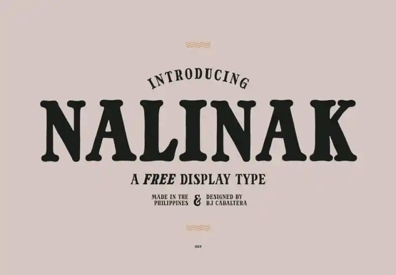 Nalinak Serif Font